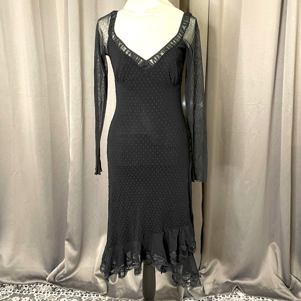 Vintage Betsey Johnson Goth Dress